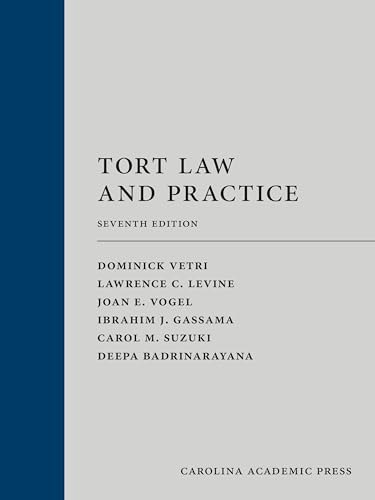 Tort Law and Practice: $224.63 Tort Law and Practice: $224.63