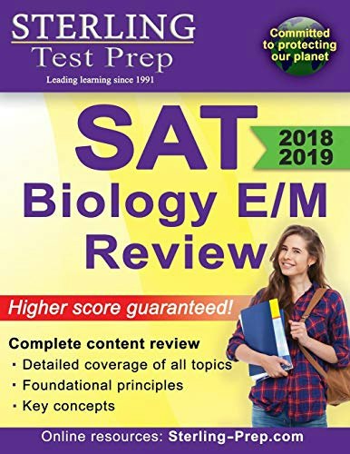 Sterling Test Prep SAT Biology E/M Review: $14.97 Sterling Test Prep SAT Biology E/M Review: $14.97