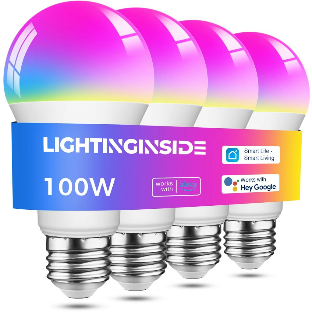 Lightinginside Smart Light Bulbs 4-Pack: $26