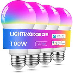 Lightinginside Smart Light Bulbs 4-Pack for $26 + free shipping w/ Prime