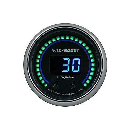 2-1/16-inch Elite Digital CB Series Vacuum and Boost Gauge: $241.30 2-1/16-inch Elite Digital CB Series Vacuum and Boost Gauge: $241.30