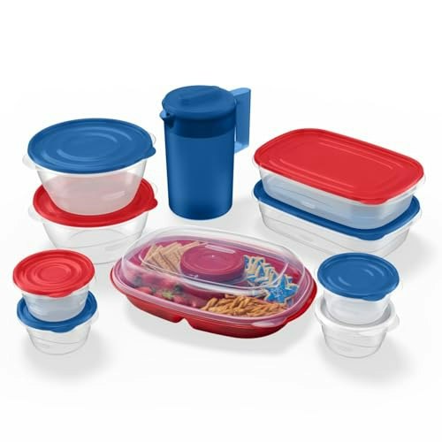 Rubbermaid TakeAlongs Americana Food Storage Container 22-Piece Set: $25.14 Rubbermaid TakeAlongs Americana Food Storage Container 22-Piece Set: $25.14