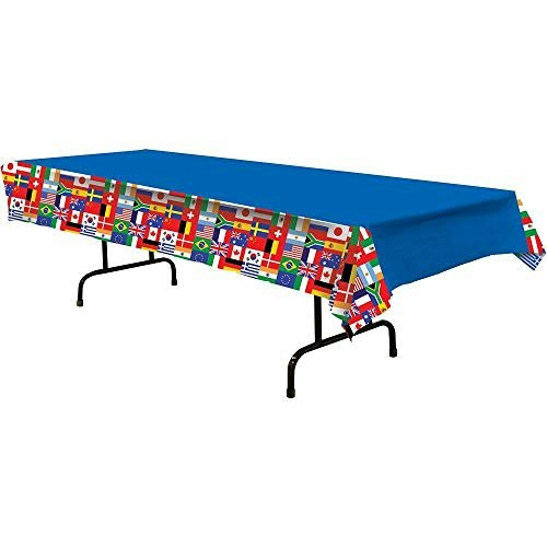 Beistle International Flag Tablecover: $2.56
