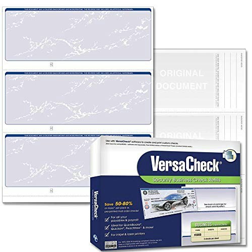 VersaCheck 750-Count Blue Prestige Blank Business Checks: $13.61 VersaCheck 750-Count Blue Prestige Blank Business Checks: $13.61