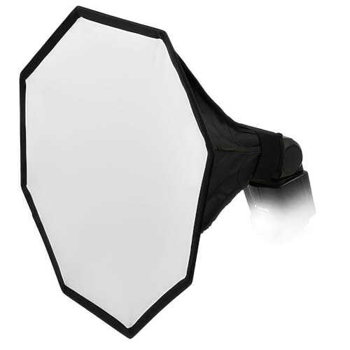 Fotodiox 12" Octagon Foldable Speedlight Softbox: $16.95 Fotodiox 12" Octagon Foldable Speedlight Softbox: $16.95