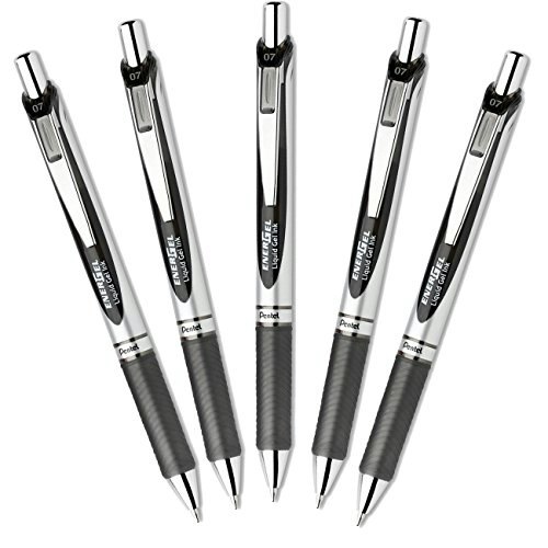 Pentel EnerGel Deluxe 0.7mm Retractable Liquid Gel Pen 5-Pack: $7.49 Pentel EnerGel Deluxe 0.7mm Retractable Liquid Gel Pen 5-Pack: $7.49