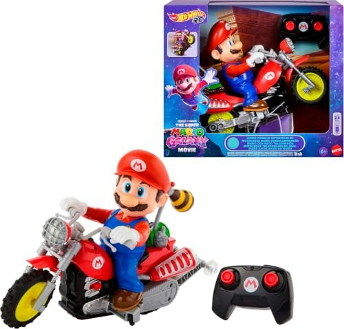 Hot Wheels Mario Wheelie Motocross RC Motorcycle: $26.94 Hot Wheels Mario Wheelie Motocross RC Motorcycle: $26.94