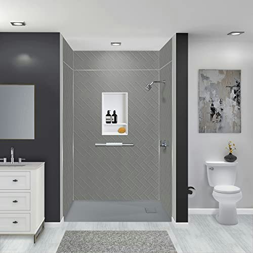 Transolid Prodigy 60" x 36" x 84" Shower Wall Kit: $897.84 Transolid Prodigy 60" x 36" x 84" Shower Wall Kit: $897.84