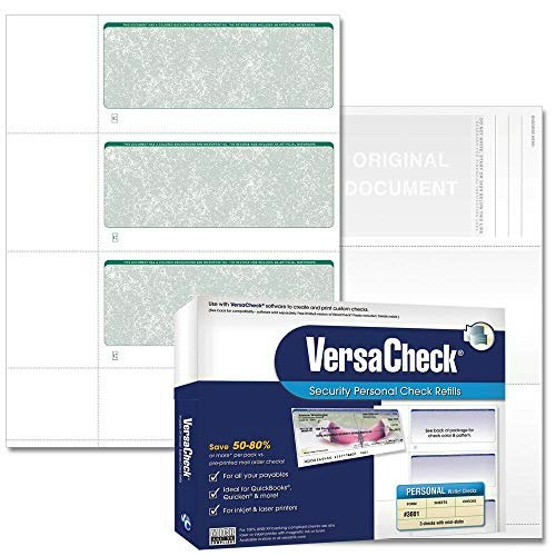 VersaCheck 750-Pack Blank Personal Wallet Checks: $16.56 VersaCheck 750-Pack Blank Personal Wallet Checks: $16.56