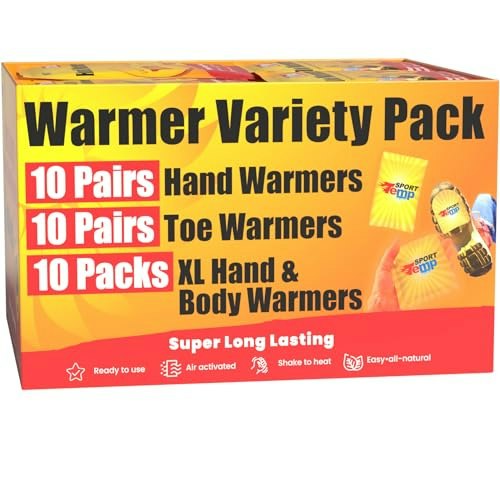Hand, Toe, and XL Body Warmer Variety Pack: $29.99 Hand, Toe, and XL Body Warmer Variety Pack: $29.99