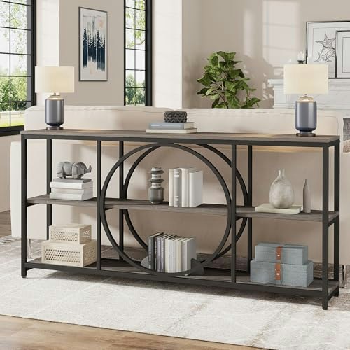 Tribesigns 70.9-inch 3-Tier Console Table: $135.99