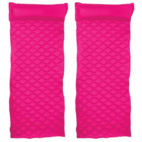 Poolmaster Roll ’N Go Inflatable Pool Mattress 2-Pack: $29.18
