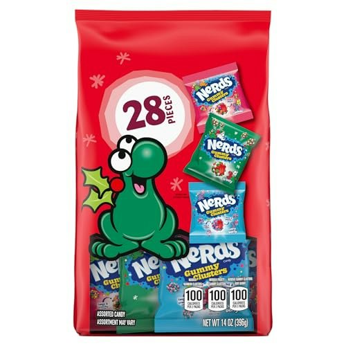 Nerds Gummy Clusters Holiday Candy 28-Pack 14-oz.: $9.94 Nerds Gummy Clusters Holiday Candy 28-Pack 14-oz.: $9.94
