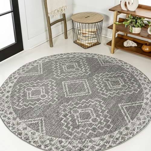 Jonathan Y Amir 7-Foot Round Moroccan Area Rug: $93.99