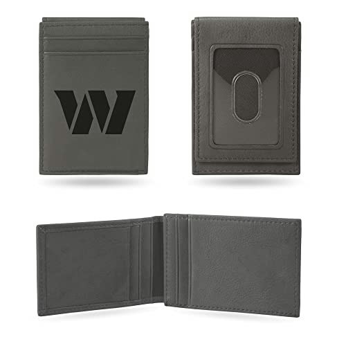 Rico Industries Washington Commanders Laser Engraved Front Pocket Wallet: $11.23 Rico Industries Washington Commanders Laser Engraved Front Pocket Wallet: $11.23
