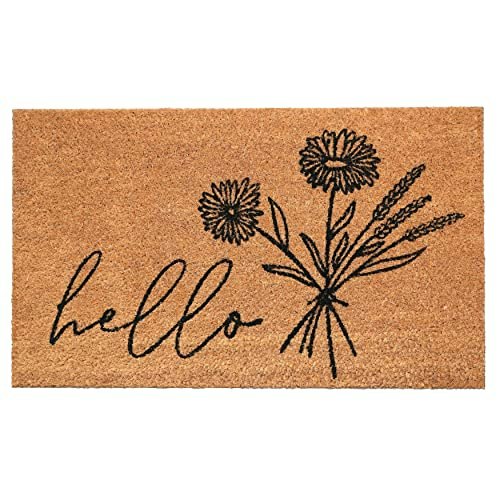Calloway Mills Wildflower Bouquet Doormat: $25.99