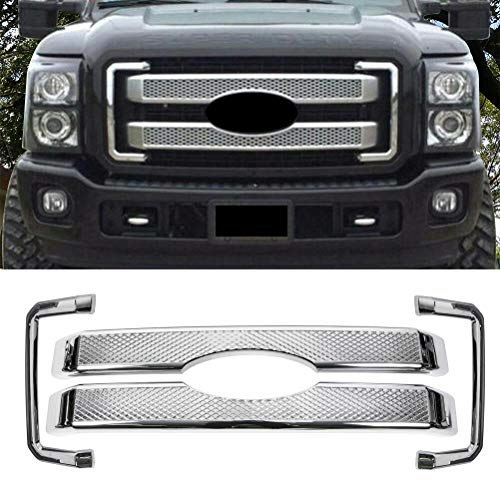 Ecotric Mesh Grille Cover 4-Piece Set for 2011-2016 Ford F250 F350 Super Duty: $71.89 Ecotric Mesh Grille Cover 4-Piece Set for 2011-2016 Ford F250 F350 Super Duty: $71.89