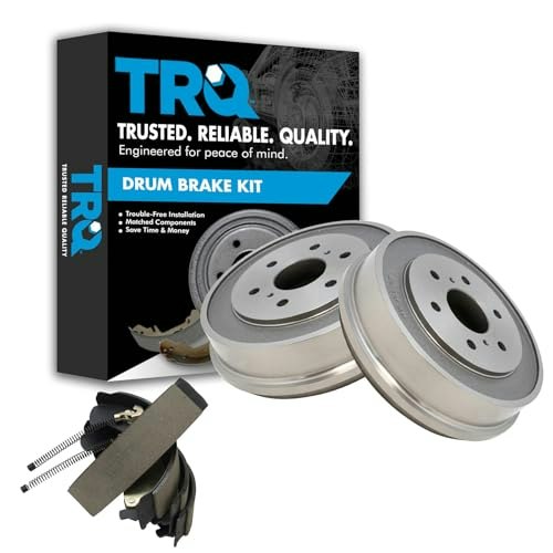 TRQ Rear Brake Shoe and Drum Kit: $193.46 TRQ Rear Brake Shoe and Drum Kit: $193.46