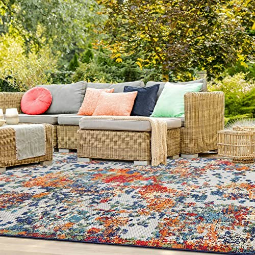 Kalina Collection 5'2" x 7'2" Abstract Modern Area Rug: $79.99 Kalina Collection 5'2" x 7'2" Abstract Modern Area Rug: $79.99