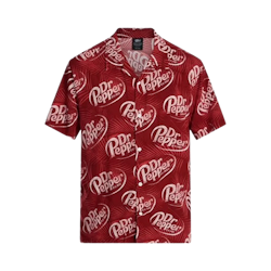 Dr Pepper Men's Resort Shirt for $7 + free shipping w/ $35