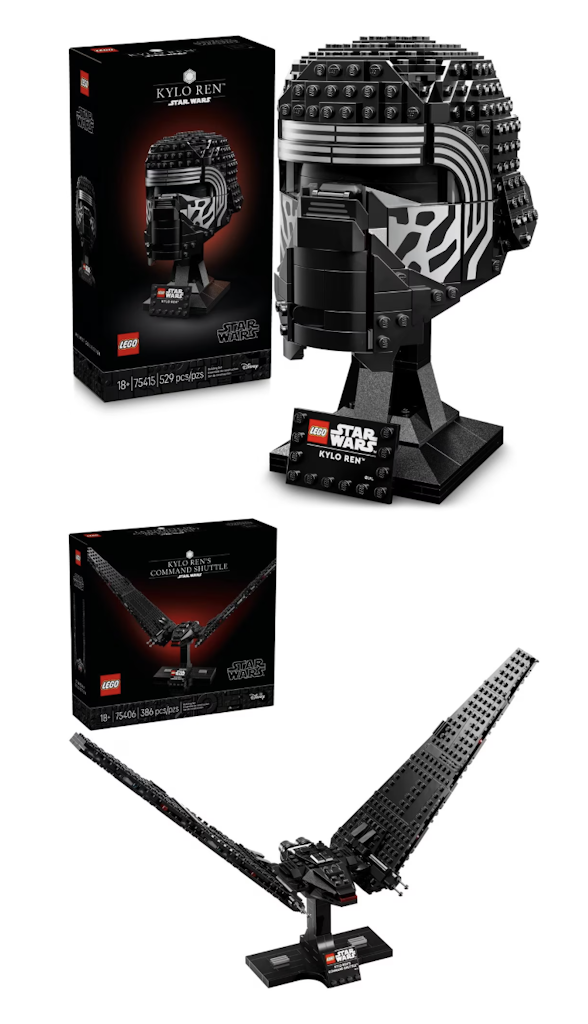 LEGO Star Wars Kylo Ren Helmet & Command Shuttle 2-Set Bundle: $98 LEGO Star Wars Kylo Ren Helmet & Command Shuttle 2-Set Bundle: $98