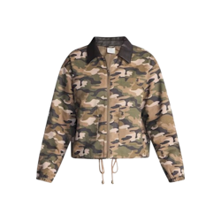 No Boundaries Women's 100% Cotton Barn Jacket for $9 + free shipping w/ $35
