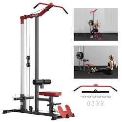 Mikolo Lat Pull Down Machine Set for $166 + free shipping