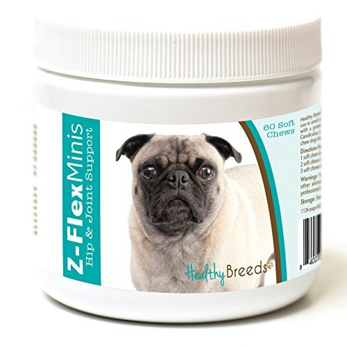 Healthy Breeds Pug Z-Flex Minis Hip and Joint Support Soft Chews 60-Count: $17.79 Healthy Breeds Pug Z-Flex Minis Hip and Joint Support Soft Chews 60-Count: $17.79