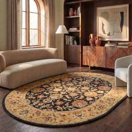 Safavieh Heritage Collection 7.5' x 9.5' Oval Wool Area Rug: $227.99 Safavieh Heritage Collection 7.5' x 9.5' Oval Wool Area Rug: $227.99