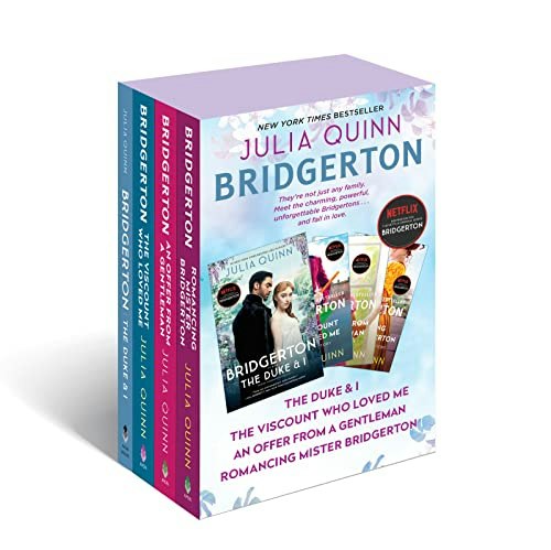 Bridgerton Novels 1-4 Boxed Set: $24.38