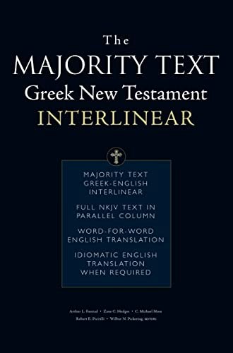 Majority Text Greek New Testament Interlinear: $24.37