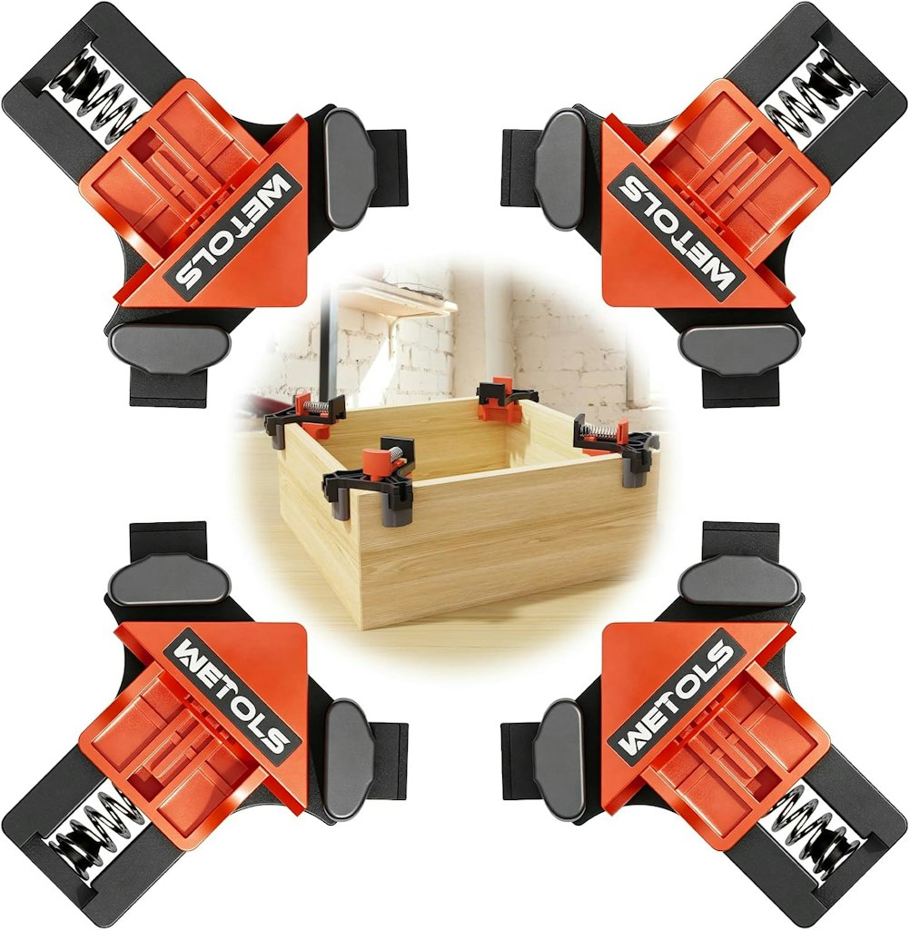 Wetols 90-Degree Corner Clamp Set: $9.99