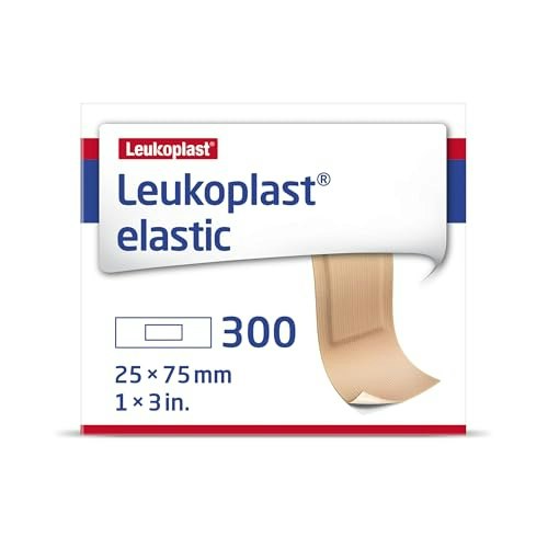 Leukoplast 1" x 3" Elastic Fabric Adhesive Bandages 300-Pack: $22.23 Leukoplast 1" x 3" Elastic Fabric Adhesive Bandages 300-Pack: $22.23