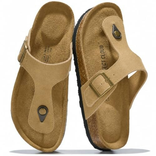 Project Cloud Women's Leather Thong Sandals: $19.90 Project Cloud Women's Leather Thong Sandals: $19.90