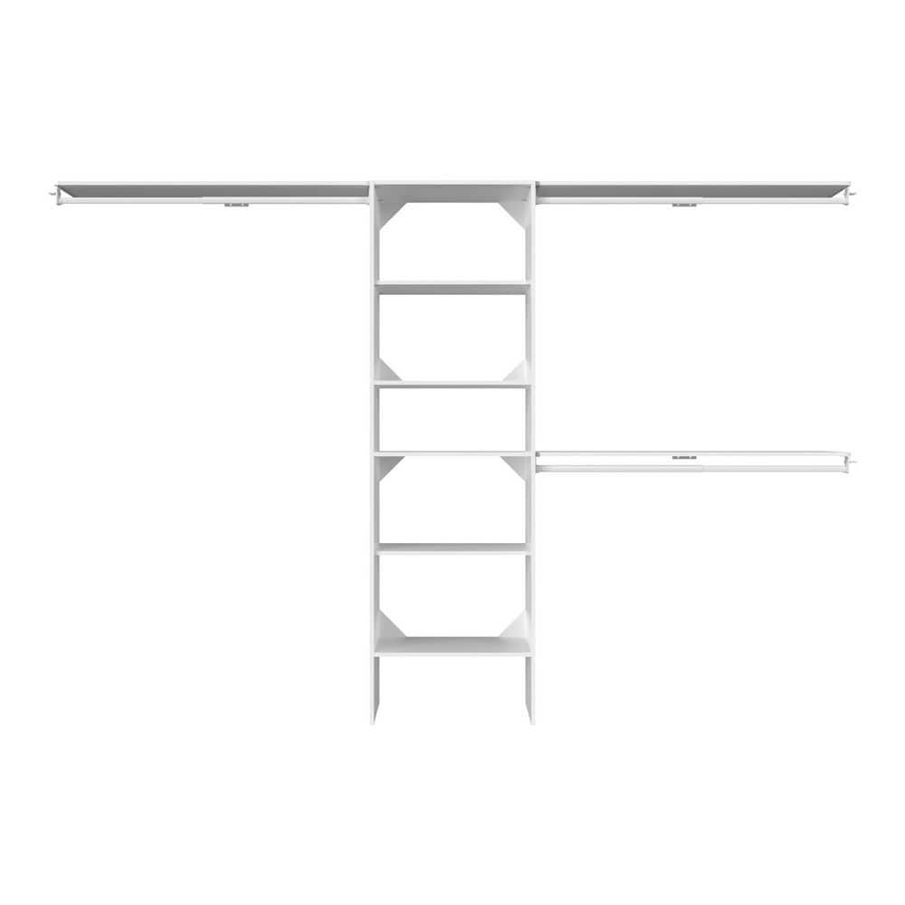 Selectives 85-inch to 121-inch Wood Closet System Kit: $239.68 Selectives 85-inch to 121-inch Wood Closet System Kit: $239.68