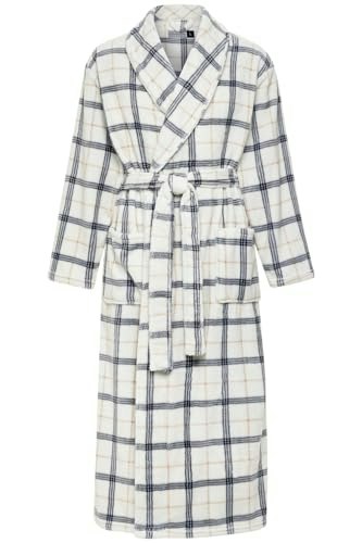 Alexander Del Rossa Men's Plush Plaid Robe: $38.99