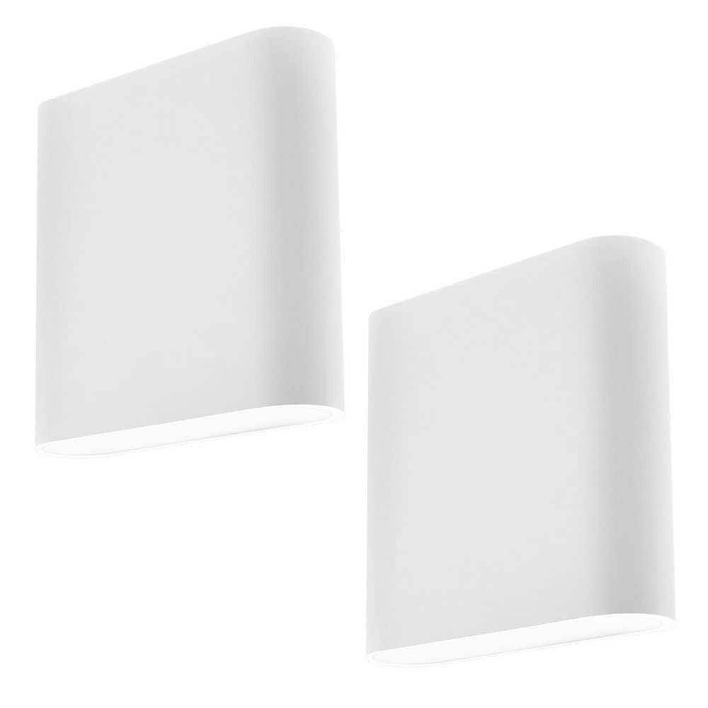 5-Inch Modern LED Up and Down Outdoor Wall Sconce 2-Pack: $174.99