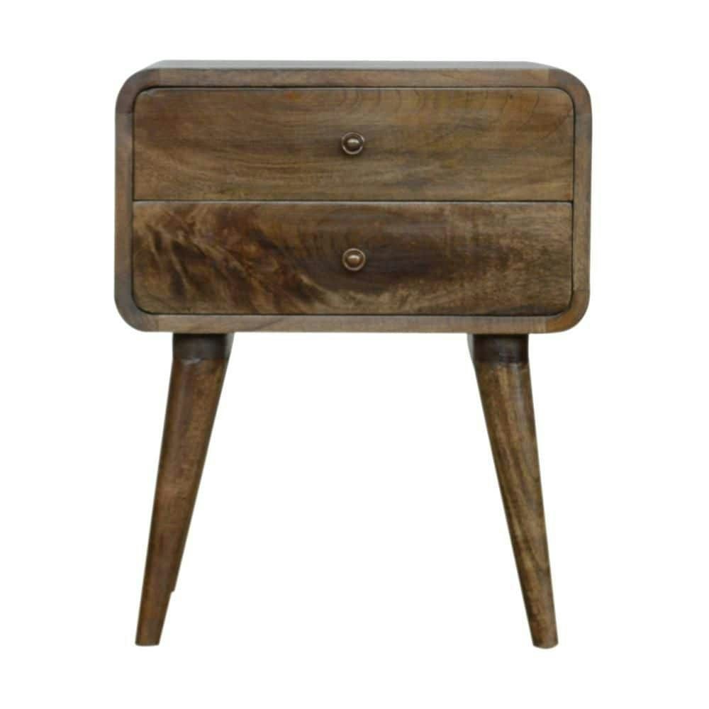 18.9-Inch 2-Drawer Wood Nightstand: $451.18