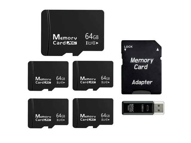 64GB Micro SD Card 5-Pack: $49.99 64GB Micro SD Card 5-Pack: $49.99