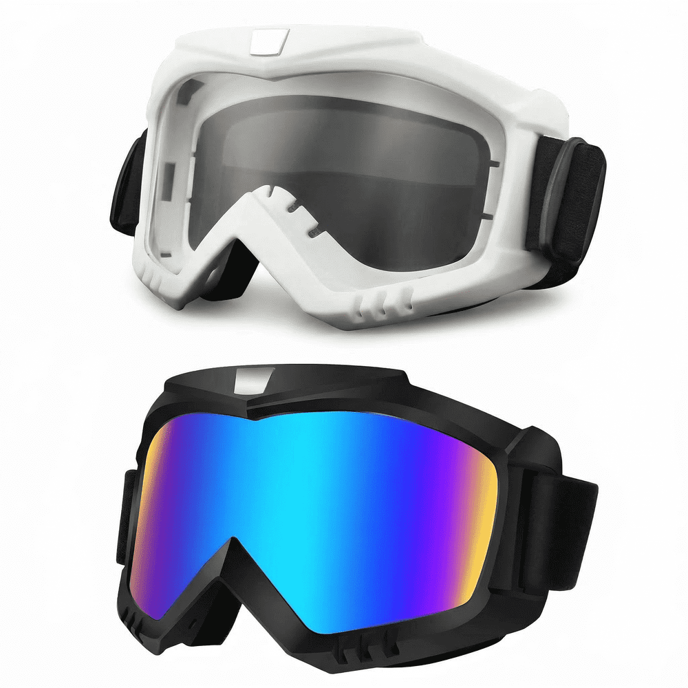 GQCLNBH Motorcycle Goggles 2-Pack: $13.99 GQCLNBH Motorcycle Goggles 2-Pack: $13.99