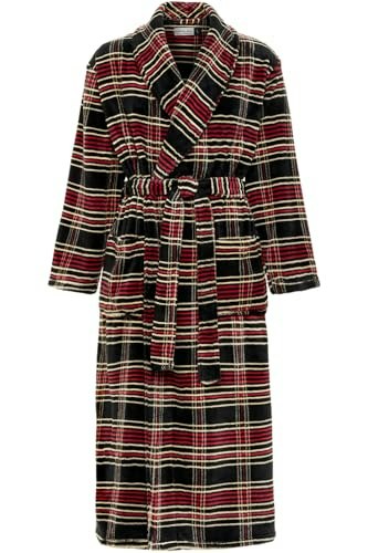 Alexander Del Rossa Men's Plush Plaid Robe: $39.99 Alexander Del Rossa Men's Plush Plaid Robe: $39.99