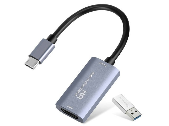 Kehipi 4K HDMI to USB C Video Capture Card: $39.99