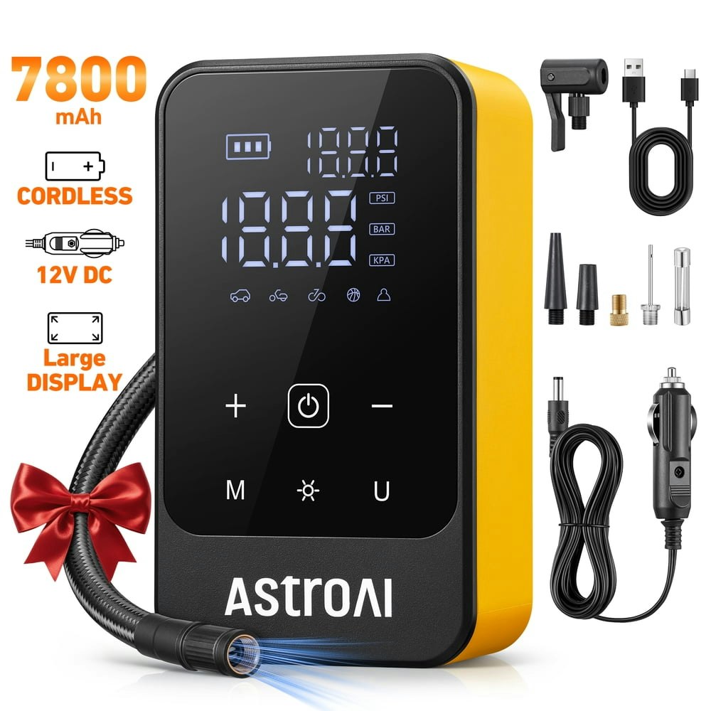 AstroAI 150-PSI Cordless Tire Inflator: $29.99 AstroAI 150-PSI Cordless Tire Inflator: $29.99