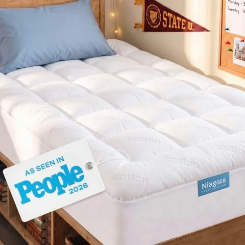 Niagara Sleep Solution Twin XL Cotton Mattress Pad: $34.99