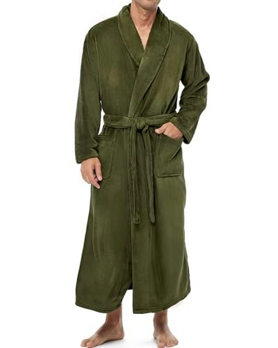 Alexander Del Rossa Men's Long Plush Bathrobe: $39.99 Alexander Del Rossa Men's Long Plush Bathrobe: $39.99