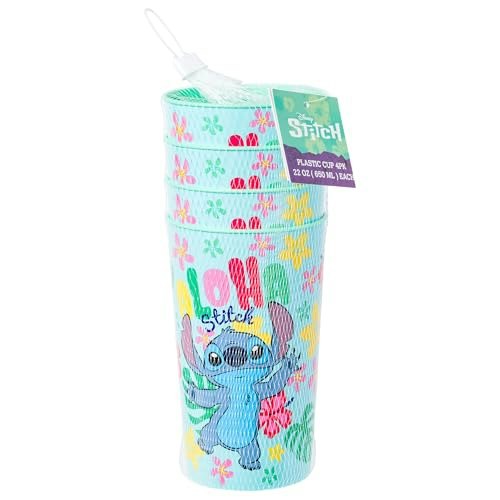 Silver Buffalo Lilo and Stitch Plastic Cup Set 4-Pack: $14.25 Silver Buffalo Lilo and Stitch Plastic Cup Set 4-Pack: $14.25