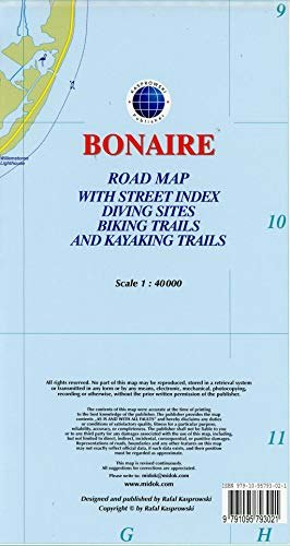Bonaire 1/40,000 Road Map: $24.38 Bonaire 1/40,000 Road Map: $24.38