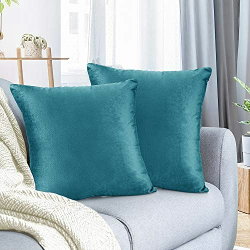 Nestl 24 x 24-Inch Velvet Throw Pillow Covers 2-Pack: $21.99 Nestl 24 x 24-Inch Velvet Throw Pillow Covers 2-Pack: $21.99
