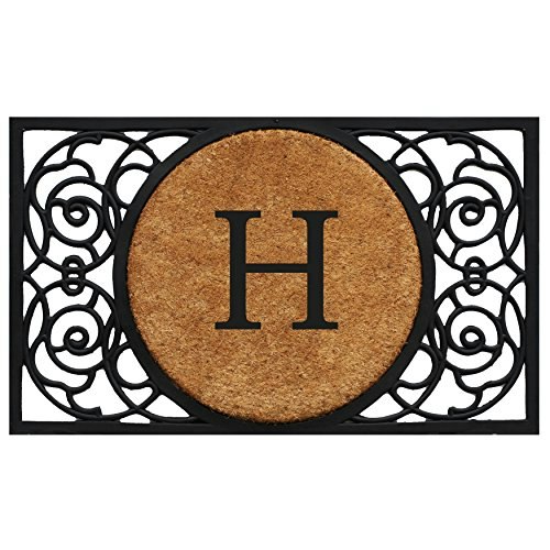 Calloway Mills Armada Circle Monogram Doormat 22" x 36": $42.99 Calloway Mills Armada Circle Monogram Doormat 22" x 36": $42.99