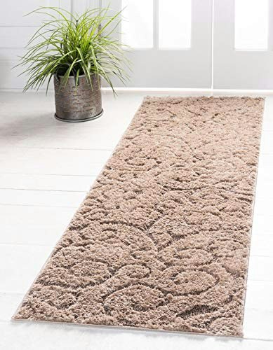 Unique Loom Floral Shag 2' x 6.7' Area Rug: $33.99 Unique Loom Floral Shag 2' x 6.7' Area Rug: $33.99
